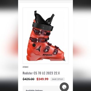 Atomic Redster 70 Ski Race Boot